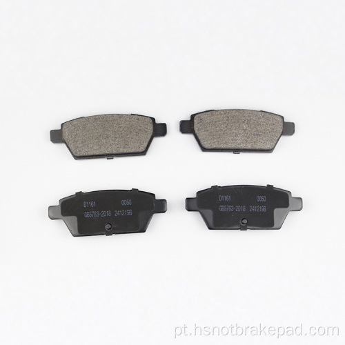 D11611Mazda Rui traseiro traseiro de alta qualidade Ceramicbrake Pads